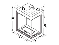 mm D = 828 mm E = 814 mm F = 220 mm GAS 10,5 9,1 LPG 11,9 7,8 86 % 98 Kg 100 / 150 mm A = 423mm B = 550