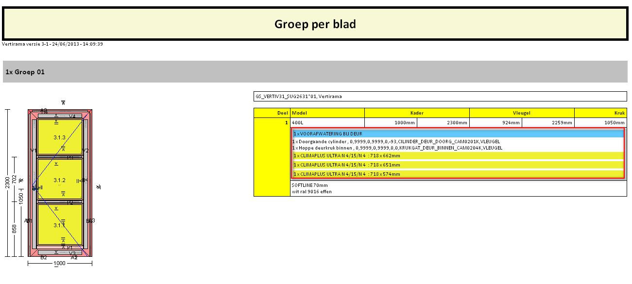 Informatie naast schetsen op rapporten t.g.v.de prijsinformatie ook mee exporteren naar XML Sinds JoPPS 3.