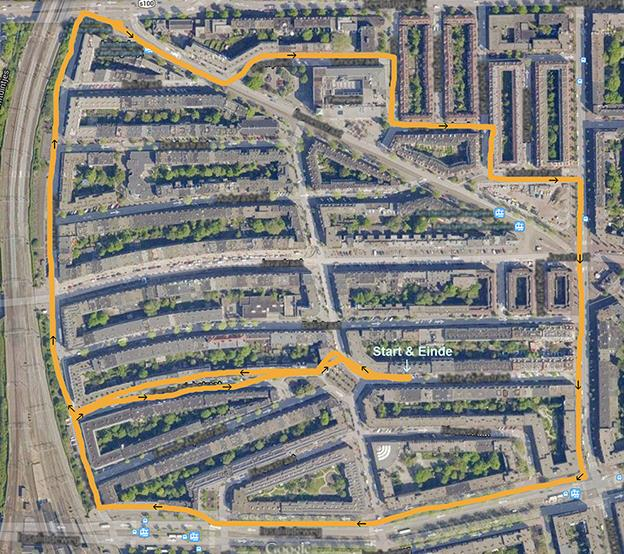 Je rent binnen 20 minuten het volgende rondje: - Volgende