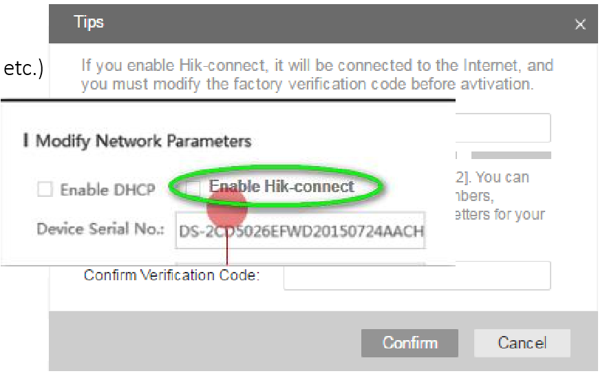 Hoe gebruik je Hik-Connect? Activeren Stap 2: Activeren via de SADP tool. 1.