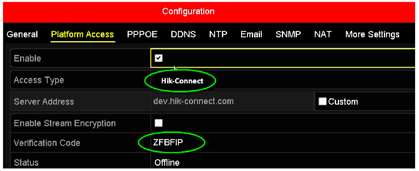 Hoe gebruik je Hik-Connect? Activeren Stap 2: Activeren via de GUI van het apparaat. 1.