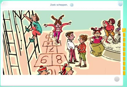 Wij adviseren u dit onderdeel eerst samen met de kinderen op het digibord te behandelen zodat kinderen