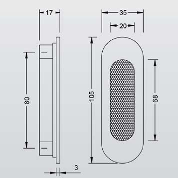 80 mm (2 stuks). Technische gegevens: Fixering: 180 Vierkantstift: 10 mm Diameter borgpen: 10 mm Afm.