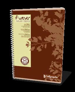 GERUIT x 293201 SPIRAALSCHRIFT FOREVER 0 P 180 P 0 Spiraalschrift, 70 gr voor school of kantoor.