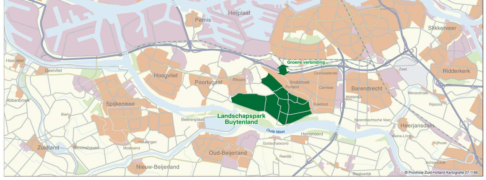 De provincie Zuid-Holland, de gemeente Rotterdam en de stadsregio Rotterdam staan voor de volgende opgave: - Sturing op het Programma PMR/750ha: interbestuurlijke programmacoördinatie met als