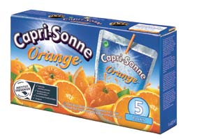 46 Capri Sonne Orange Multivitaminen Tray 4 x 10 x 0.2 liter PERPAKJE 0.