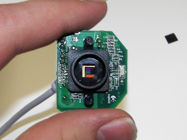 Thermische camera - de detector de stralingsgevoelige detector (microbolometer gebruikt als weerstand) Testo