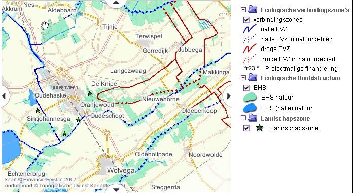 opties. Het in de hand houden van de milieudruk op de dorpen/linten is een aandachtspunt, evenals milieudruk op natuur(gebieden).