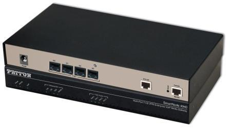 3 Patton verkooplijst ISDN-30 VoIP Gateway Routers ISDN-30 VoIP Gateway routers: - Verkrijgbaar in 1 t/m 4 ISDN-30 (PRI) - Uitbreidbaar naar 30, 60 of 120 ISDN-VoIP kanalen - Stand-alone box (niet