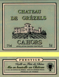 8. Gedegusteerde wijnen 1/Chateau de Grezels Parnac 98 GB prijs 199bef 2/Chateau Lagrezette