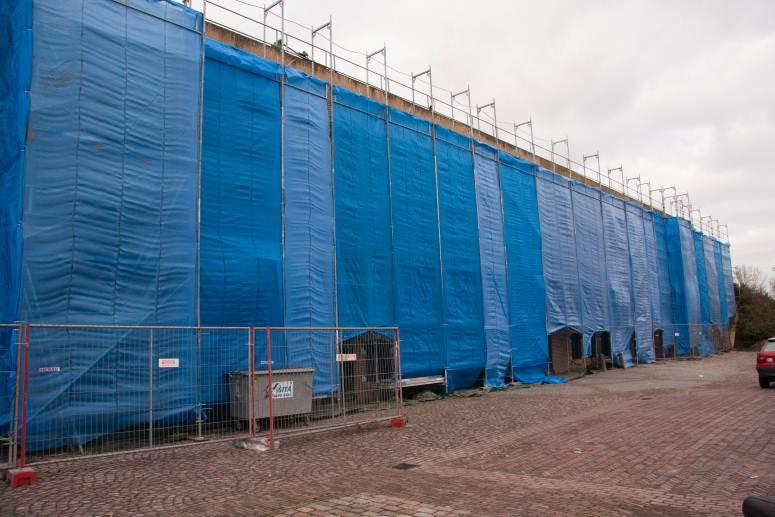 1.1.6. Renovatie Fort Haerlem Eind 2011 hebben we één van de lokalen van het Fort leeg opgeleverd. In de toekomst zal dit lokaal gebruikt worden voor de Stichting Verdedigingswerken.