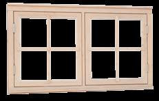 88348 135,- Vast raam (met melkglas) Buitenmaat (bxh) 72x45 cm