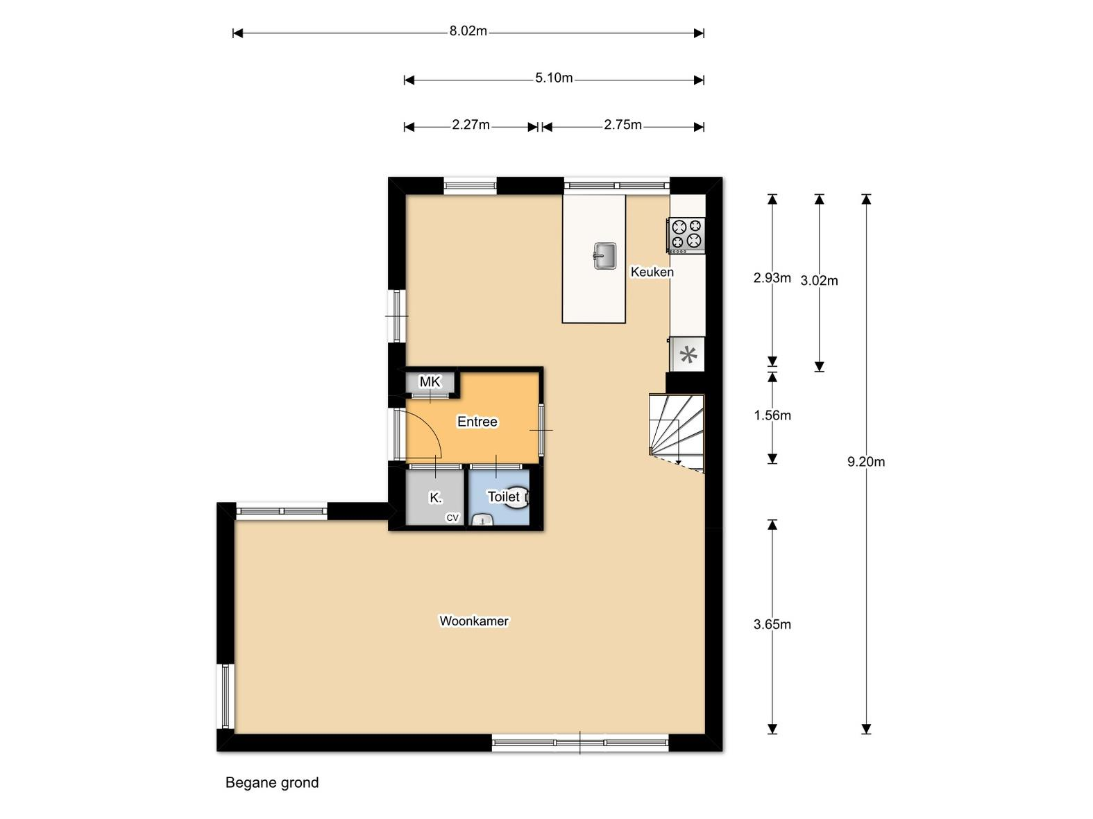 Aan deze plattegrond kunnen geen rechten worden ontleend.