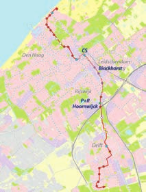 Regio bediening door tramlijn 1 via Binckhorst cc Light-rail aanpak: cc doorstroming verbeteren in de centra; cc dunne haltes tussen de centra opheffen; cc mogelijkheden ketenmobiliteit benutten.