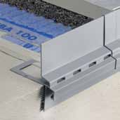 Balkon- en terrassysteem Aluminium Blanke BALKON-Drainage Profiel Pro h = 60/80 1,4 55,1 Het Blanke BALKON Drainage Profiel Pro is een afsluitprofiel en biedt in combinatie met Blanke DRAIN-MAT een