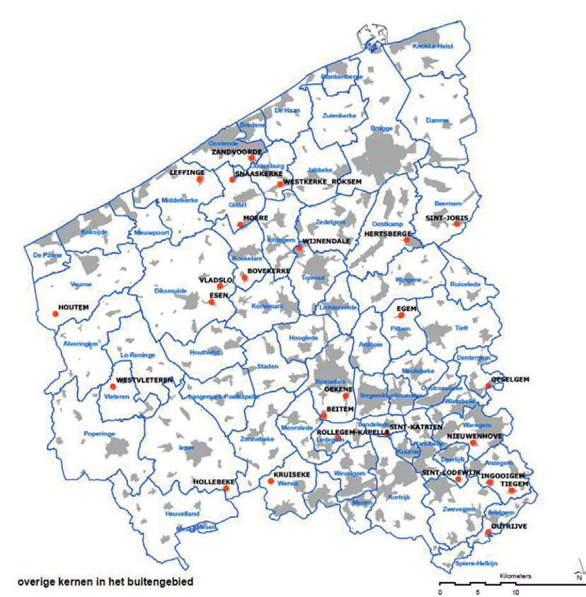 vatten, ook onderzocht op hun huidig inwonersaantal. Ook kernen die niet werden geselecteerd in het huidig PRS-WV, ook al hadden ze 300 inwoners anno 1997, worden opgenomen.