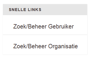 1 HOE ZOEK IK EEN GEBRUIKER? U wilt iemand zoeken in het gebruikersbeheer van de Vlaamse overheid.