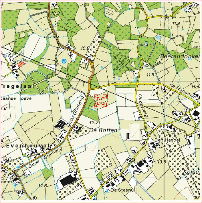 Locatie Het perceel is gelegen in overwegend agrarisch gebied, nabij de doorgaande weg Oude Grintweg.