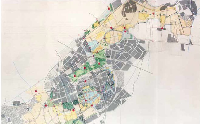 Later worden er nog visionaire plannen gemaakt onder de titel De Kleur van Water, voor een aanpassing van het watersysteem, met de aanleg van