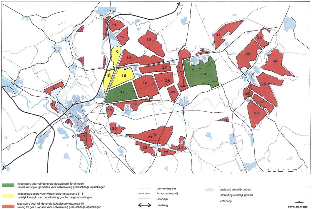 19 in de Omgevingsvisie Overijssel 2009 van de provincie Overijssel (zie Figuur 2.1; het plangebied valt binnen locatie nummer 30, in groen weergegeven). Figuur 3.