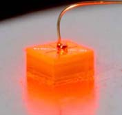 Light-emitting diode top contact Light Emitting Diode - p n + - - + - + - - + + + h