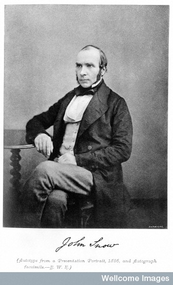 John Snow - het verhaal John Snow (1813-1858) en cholera.