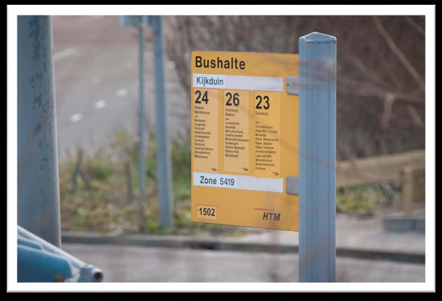 Inleiding HTMbuzz is sinds 9 december 2012 concessiehouder van het busvervoer Haaglanden Stad.