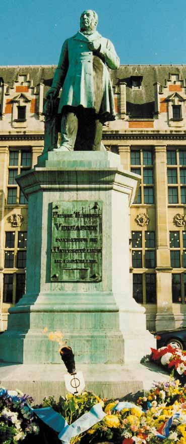 175 jaar geschiedenis De Vrije Universiteit Brussel is ontstaan uit de Franstalige Université Libre de Bruxelles (ULB).