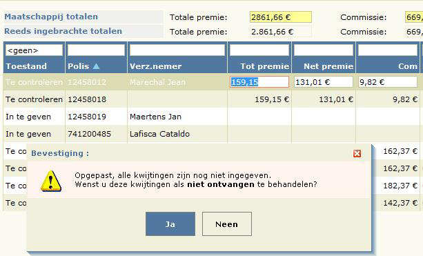 1 Opmaak vervaldagberichten De opmaak van de vervaldagberichten gebeurt via Boekhouding Extra Berichten en aanmaningen opmaak.