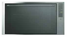 Klapdeurovens multifunctionele oven (90 cm) multifunctionele oven, elektronisch bediend (90 cm) Ovens turbo- hetelucht infra; boven- en onderwarmte thermostatisch regelbare grill timer met