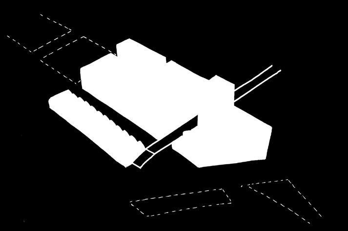 Functies kantoren / hotel recreatieve / culturele voorzieningen met er boven woningen Rooilijnen doorzetting rooilijn en parcellering van noordelijke blokken Bordeslaan Magistratenlaan recreatieve /