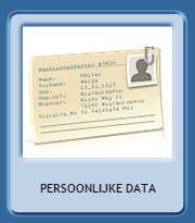 10.5 Persoonlijke data Persoonlijke data stap ½ Klik op PERSOONLIJKE DATA.