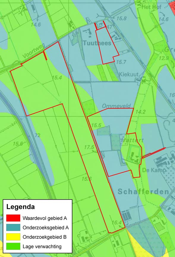 Gemeentelijke archeologische waardenkaart Blad - 17 - De gemeente Boxmeer beschikt over een archeologische kaart (figuur 13).