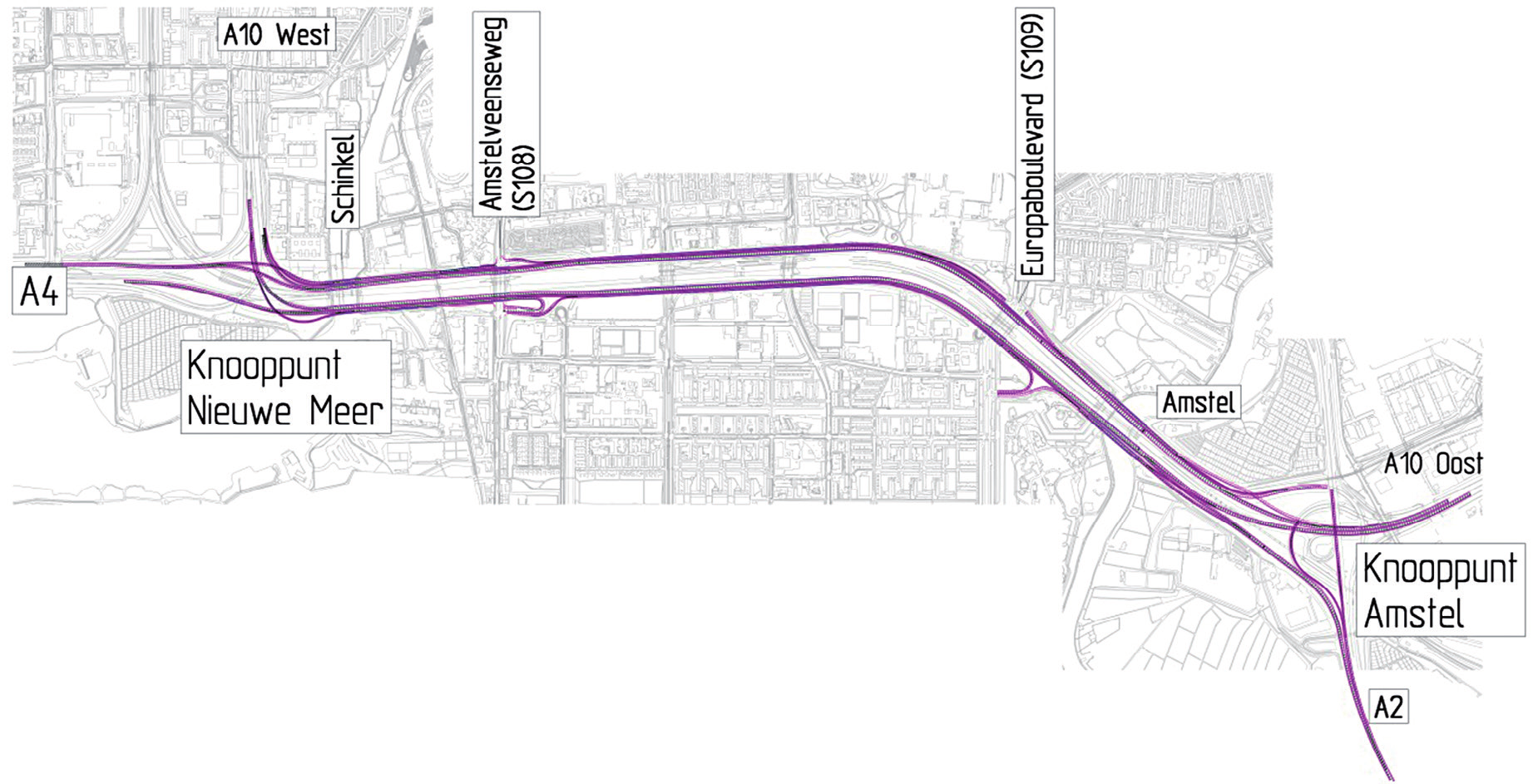 Voor het project Zuidasdok zijn, aansluitend bij de bovenstaande knelpunten, de volgenden doelstellingen geformuleerd: verdere realisatie van een internationale toplocatie als integraal onderdeel van