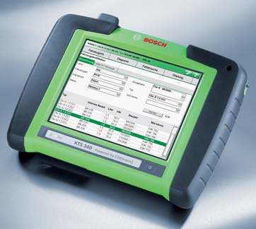 Instapper is de KTS 200 EOBD-tester, die zeer geschikt is voor kleinere werkplaatsen en het bandenbedrijf.