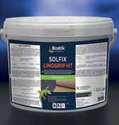 3.1 Lijmen voor soepele vloerbekleding SOLFIX 2900 Oplosmiddelvrije lijm met een hoge initiële hechtkracht.