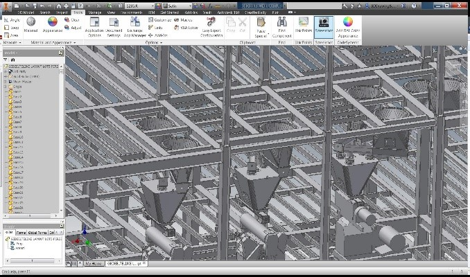 Het uitgebreide arsenaal aan CAD software werd verder uitgebreid en de nodige expertise werd opgedaan.