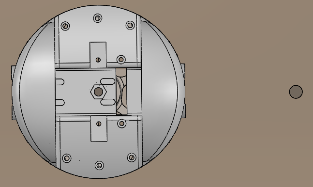 1 Schoulder bearing Plaats de schoulder bearing op de rotary base