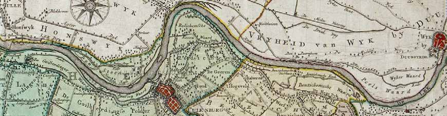 Afb. 27c. Kaart van Perrenot uit 1756 (westelijk dijkstuk Everdingen-Culemborg) [uit: 114].