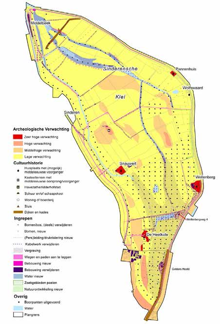 Het proces van archeologische monumentenzorg De plan-mer IJsselsprong uit maart 2008 173 leidde in april 2009 tot een effectenstudie die betrekking had op het deelaspect archeologie.