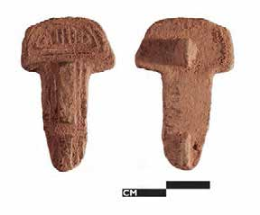 Afb. 35l. Aangetroffen manstelspeld (fibula) uit de merovingische periode [uit: 98]. begeleiden 238 en om de sloten zelf archeologisch te ontgraven (afb. 35j).