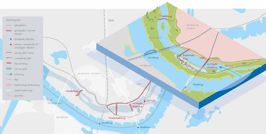 3 Dijkteruglegging Lent Het project Ruimte voor de Waal ligt in een gebied met een bewogen geschiedenis.