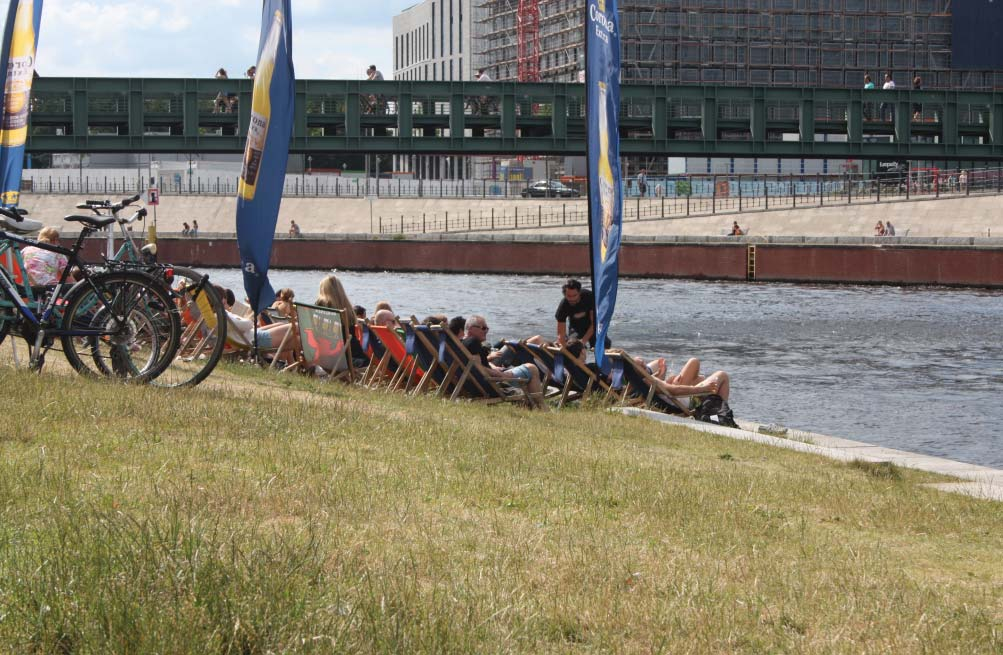 Referentiebeeld Spree Berlijn, stedelijke