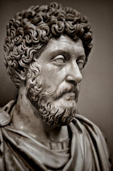 Marcus Aurelius, filosoof uit Athene.