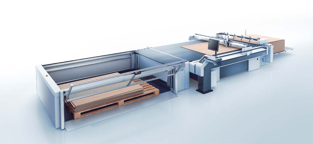 Velpositioneerinrichting Board Handling System (BHS) G3 Met behulp van de velpositioneerinrichting worden platen handmatig