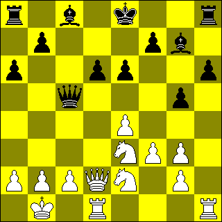 Wit : Robin Swinkels Zwart : Frans Cuijpers 1.e4 d6 2.d4 Pf6 3.Pc3 g6 4.Lg5 Lg7 5.Dd2 h6 6.Lh4 g5 7.Lg3 Ph5 8.Lc4 Pd7 9.Pge2 c5 10.O-O- O a6 11.f3 Pb6 12.Ld5 Pxg3 13.hxg3 Pxd5 14.Pxd5 e6 15.