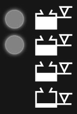 Hierdoor kan de pomp bij twee setpoints worden in-/uitgeschakeld en kan het alarm voor hoog niveau worden geactiveerd.