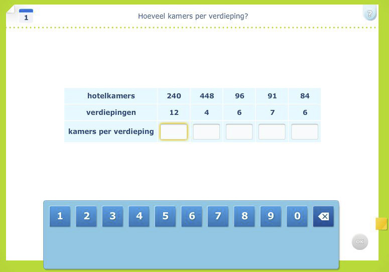 3 Slepen Het kind sleept het goede antwoord of de goede antwoorden in de afbeelding en drukt op de OK-knop.