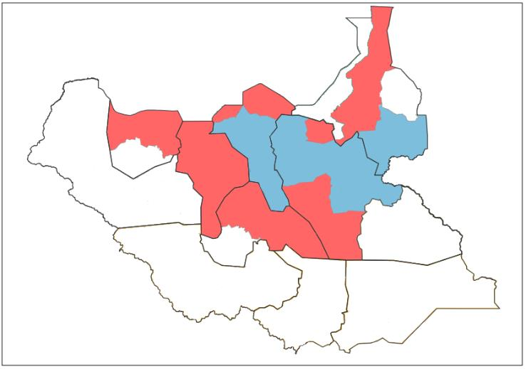 De bevolking van Zuid-Soedan bestaat uit ongeveer 12 miljoen mensen en is verdeeld over zeker 18 verschillende etnische groepen of naties (CIA 2016).