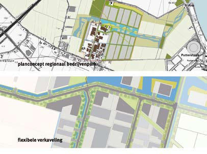 / Gemeente Binnenmaas / kernkwaliteiten en waarborgen dat punt dat het bedrijvenpark in het landschap de noordrand integraal onderdeel van de zou passen.